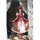 Miss Point Kaleidoscope Velvet Overskirt(Reservation/Full Payment Without Shipping)